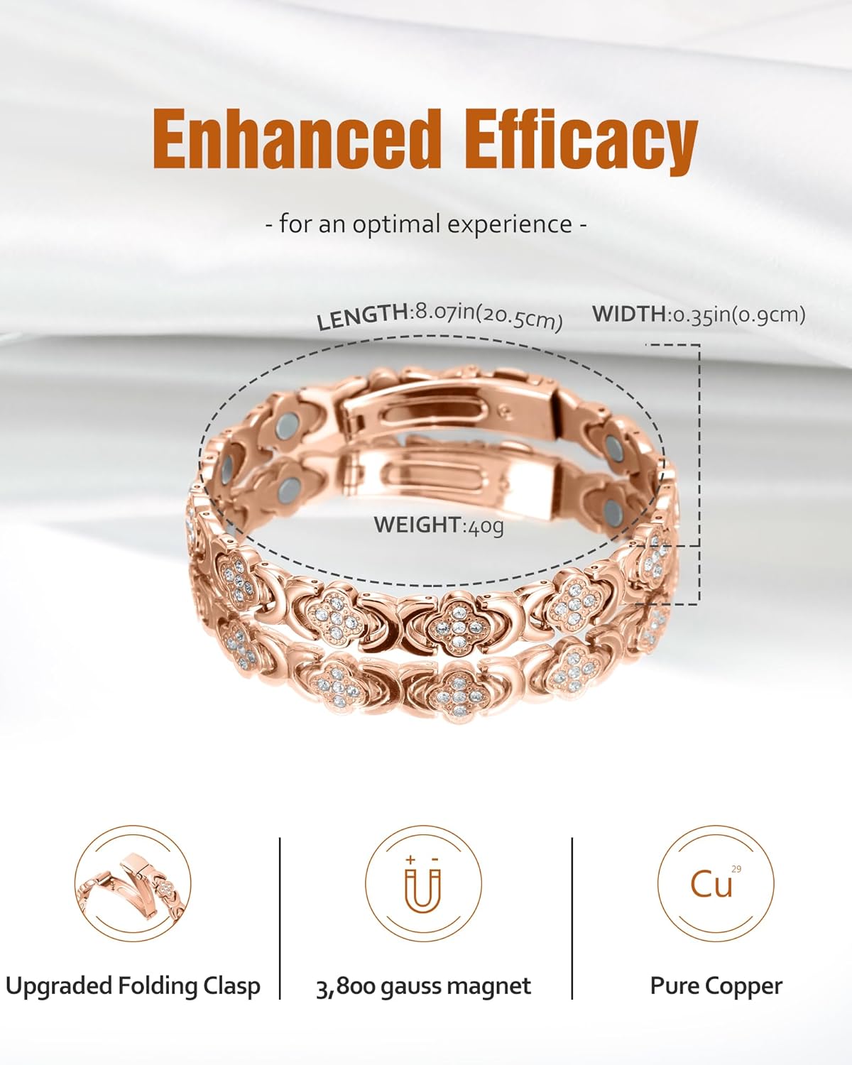 VITALIS COPPER MAGNETIC BRACELET