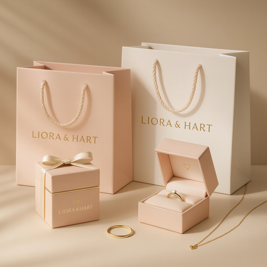 Rose – Heart Stud Earrings