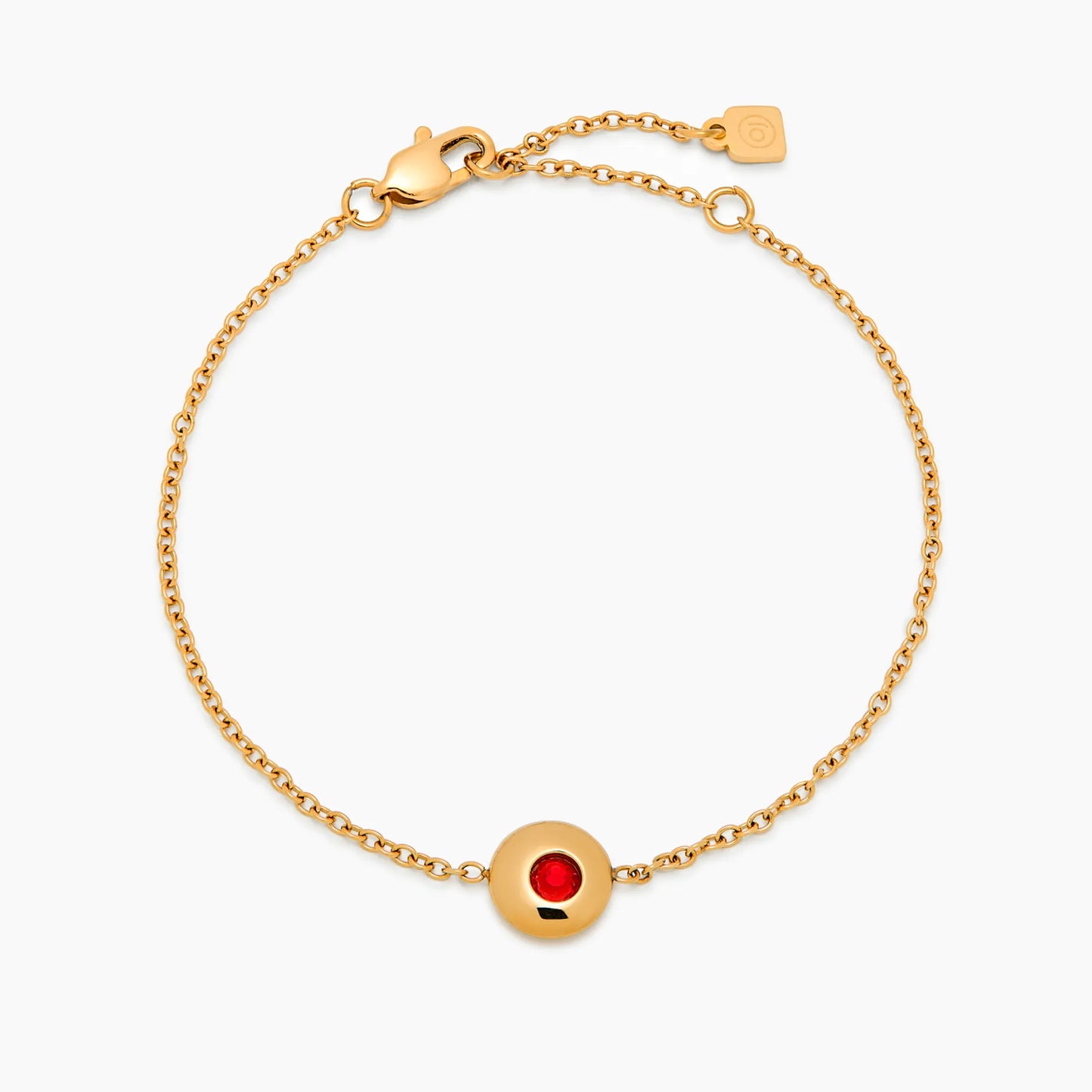 Petite Birthstone Charm Bracelet