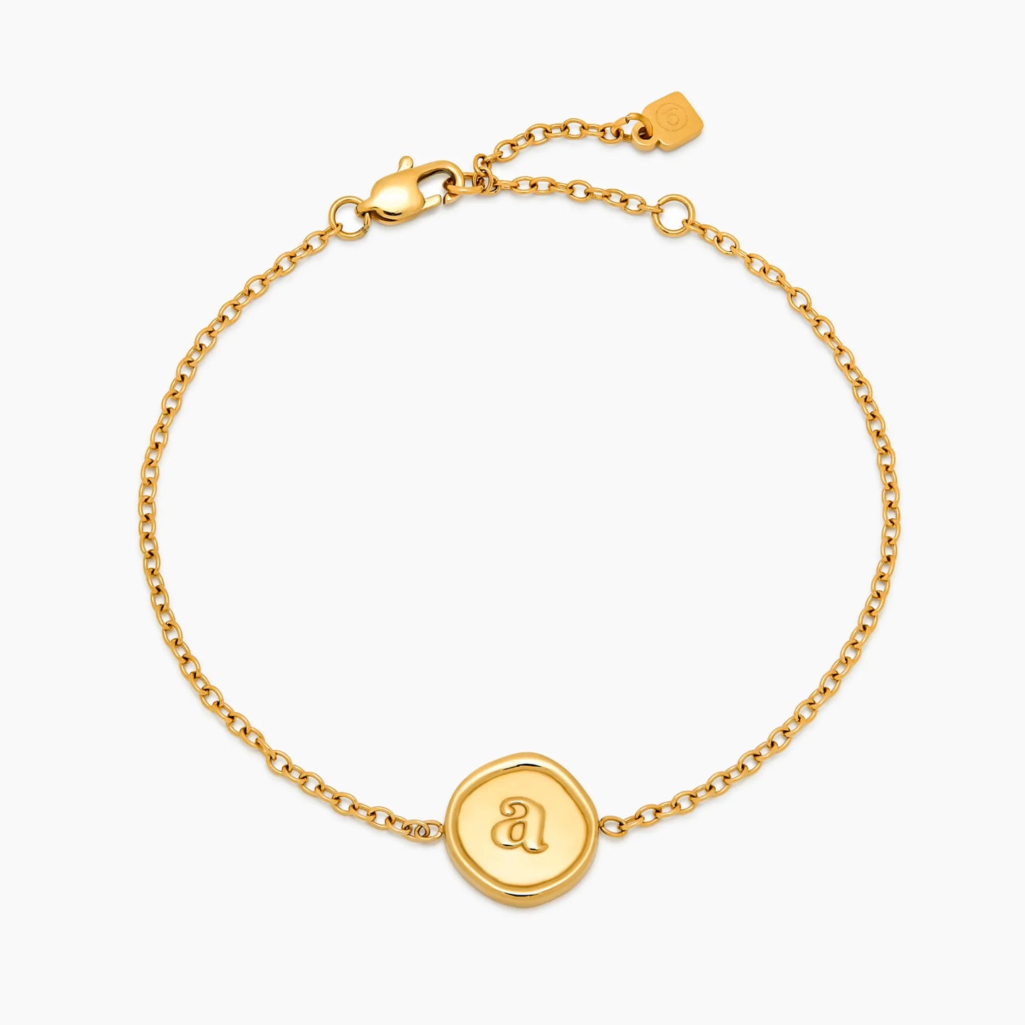 Personalized Initial Stamp Bracelet