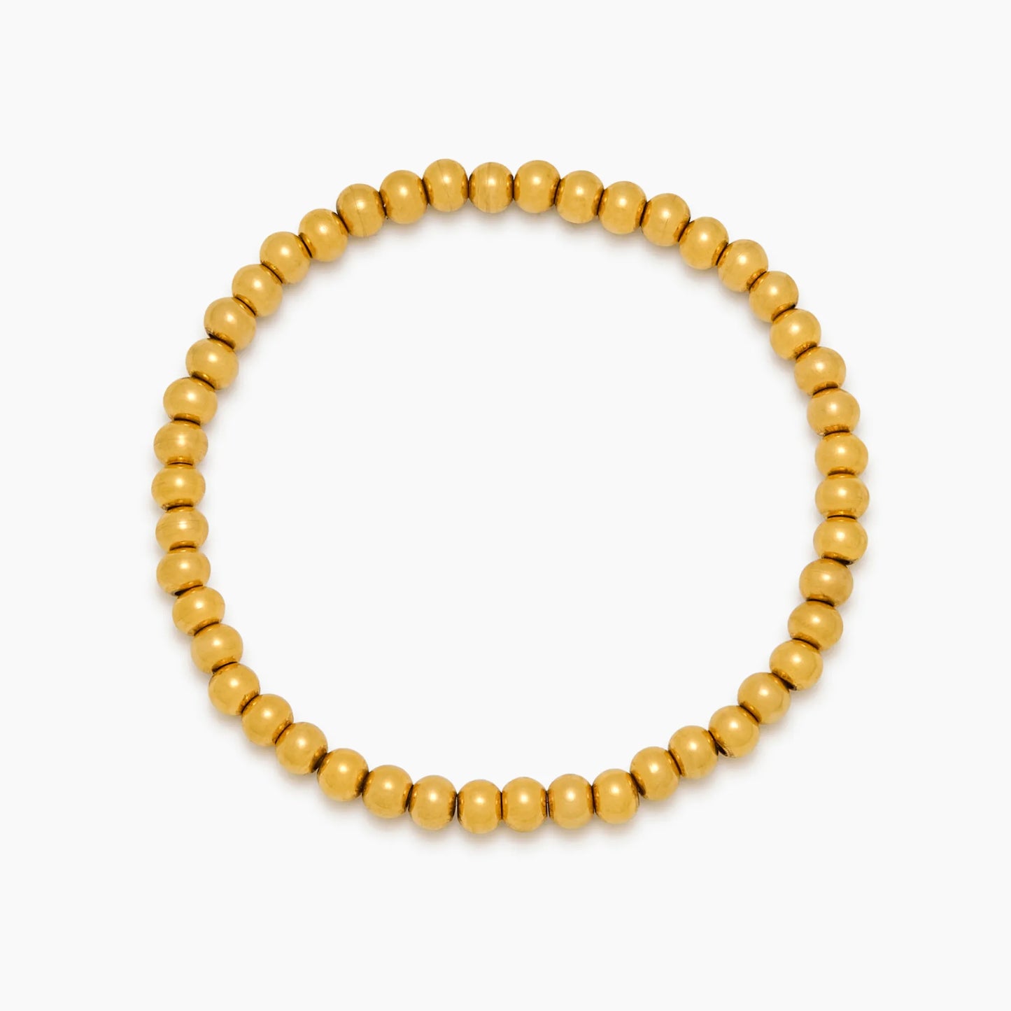 Elegant Gold Beaded Bracelet