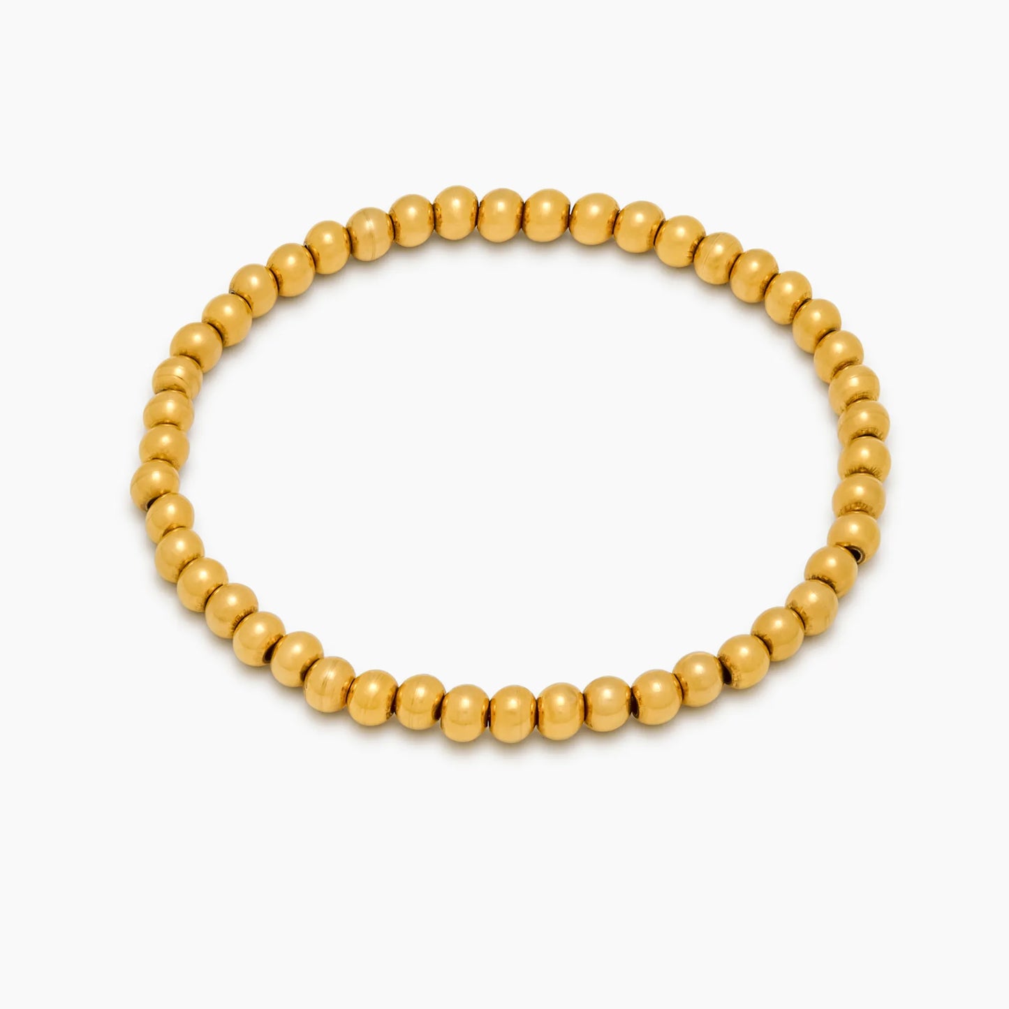 Elegant Gold Beaded Bracelet