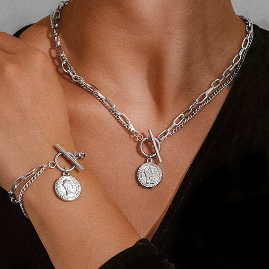Coin Chain Jewellery Set