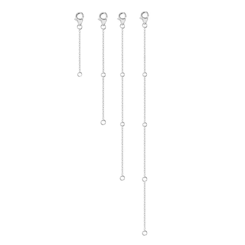 4-Piece Necklace Extender Set (2-8 inches / 5-20 cm)