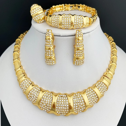 18k Full Chunky Jewellery Set