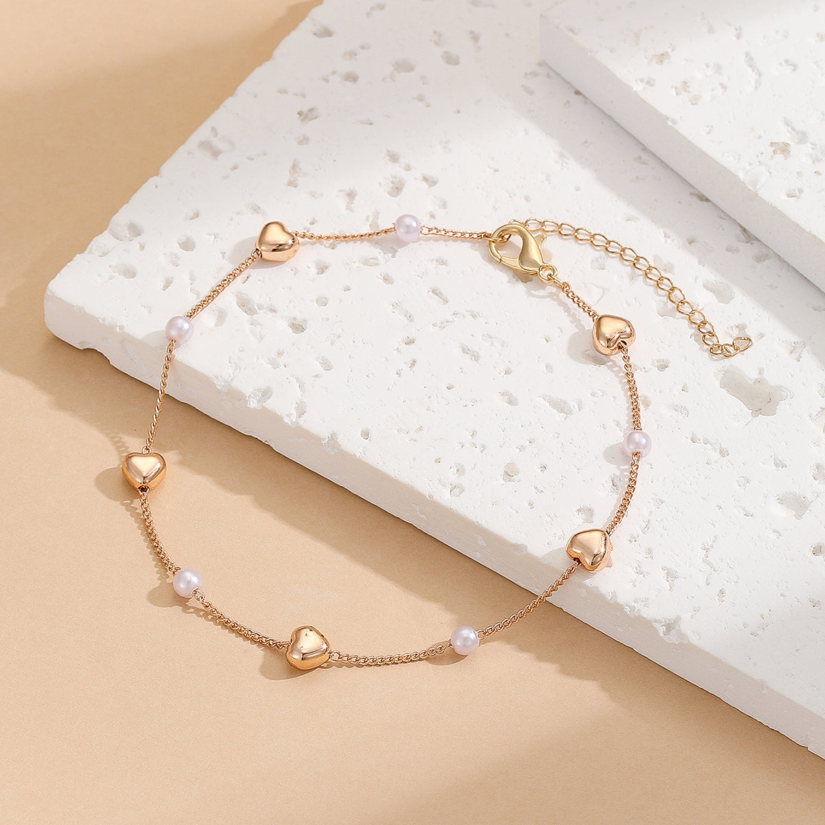 Radiant Heartstream Anklet
