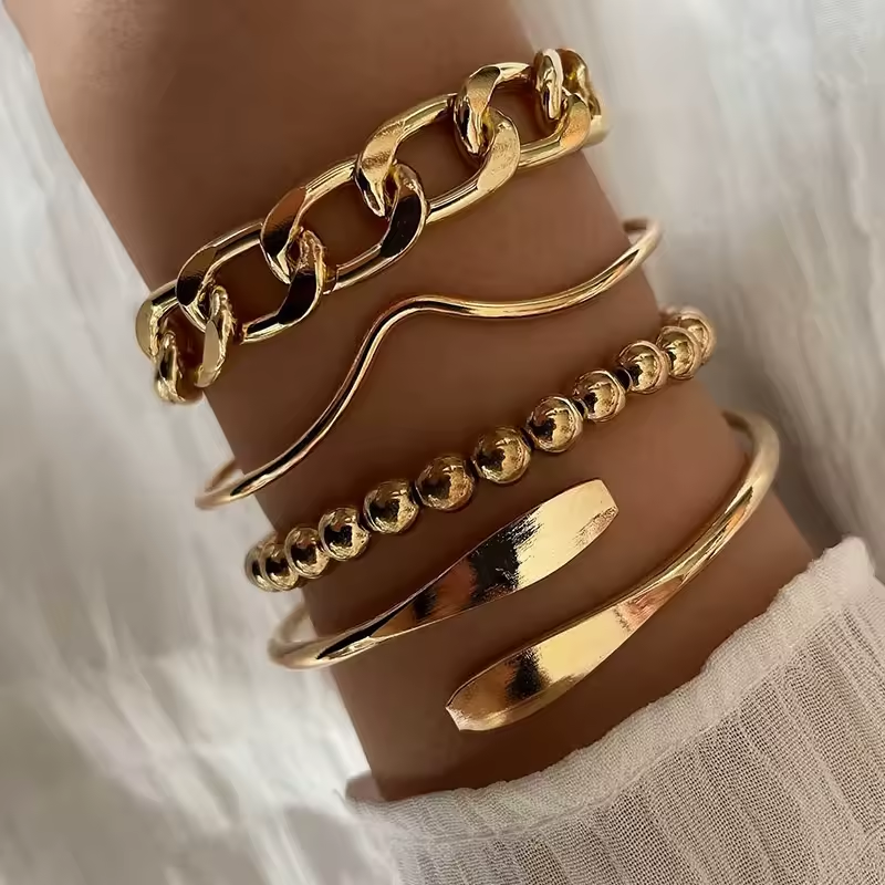 Set of 4 Assorted Bracelets