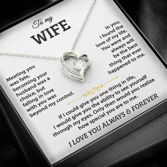Wife Forever Love Jewellery