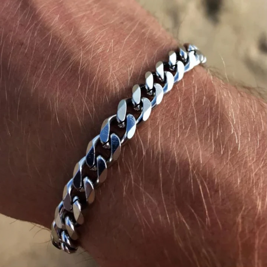 Man Cuban Chain Bracelet