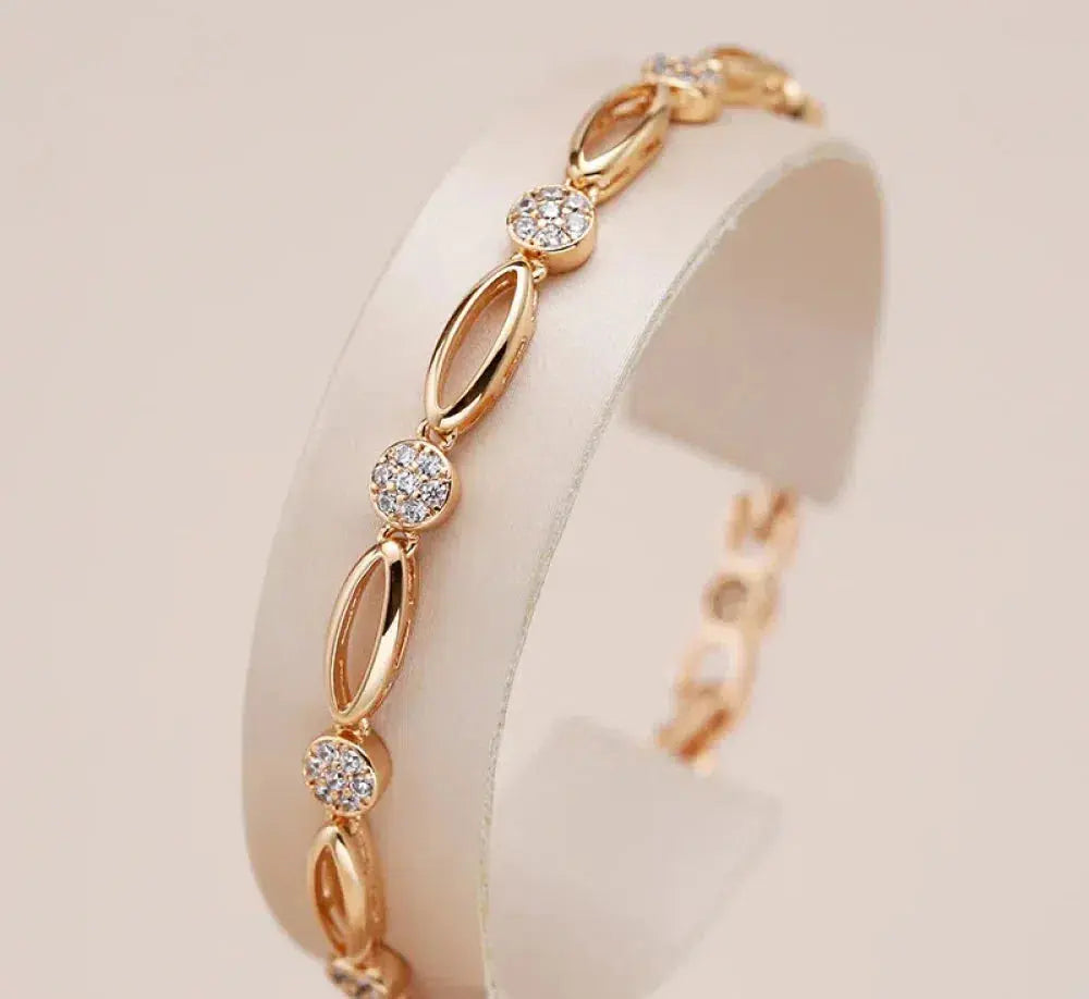Golden Zirconia Bracelet