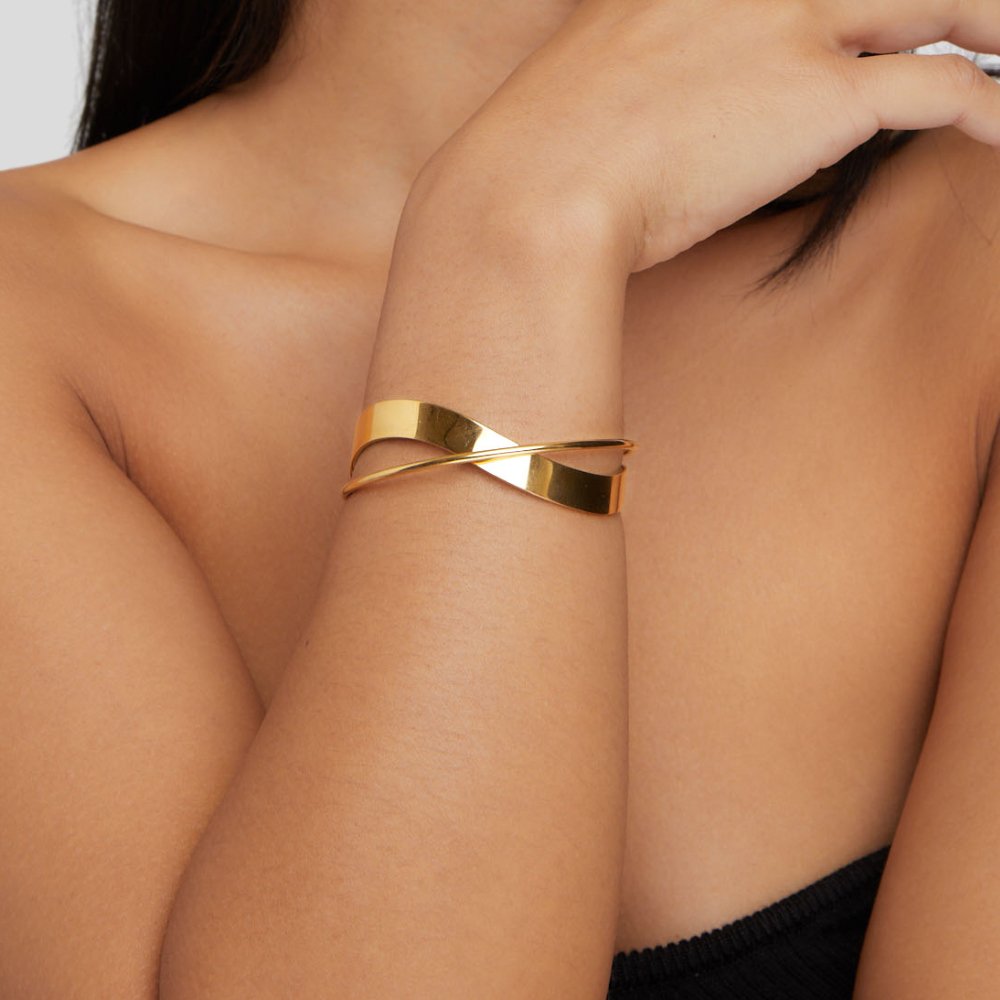 Distinctive Gold Bangle by Eve