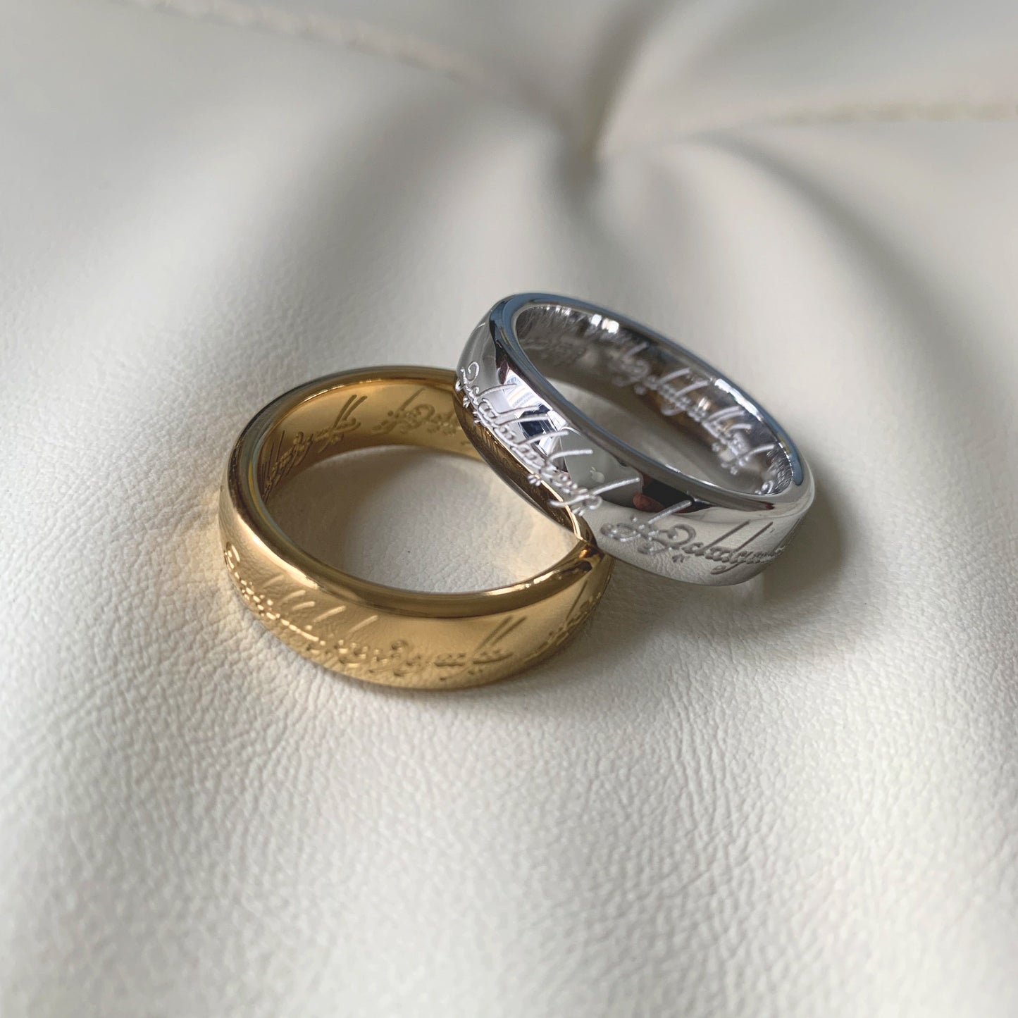 Gold-Finished Energy Ring