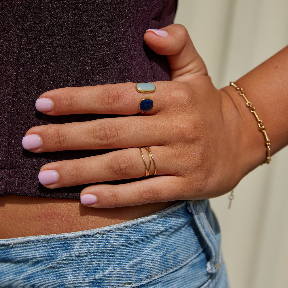 Eternal Gold Infinity Loop Ring