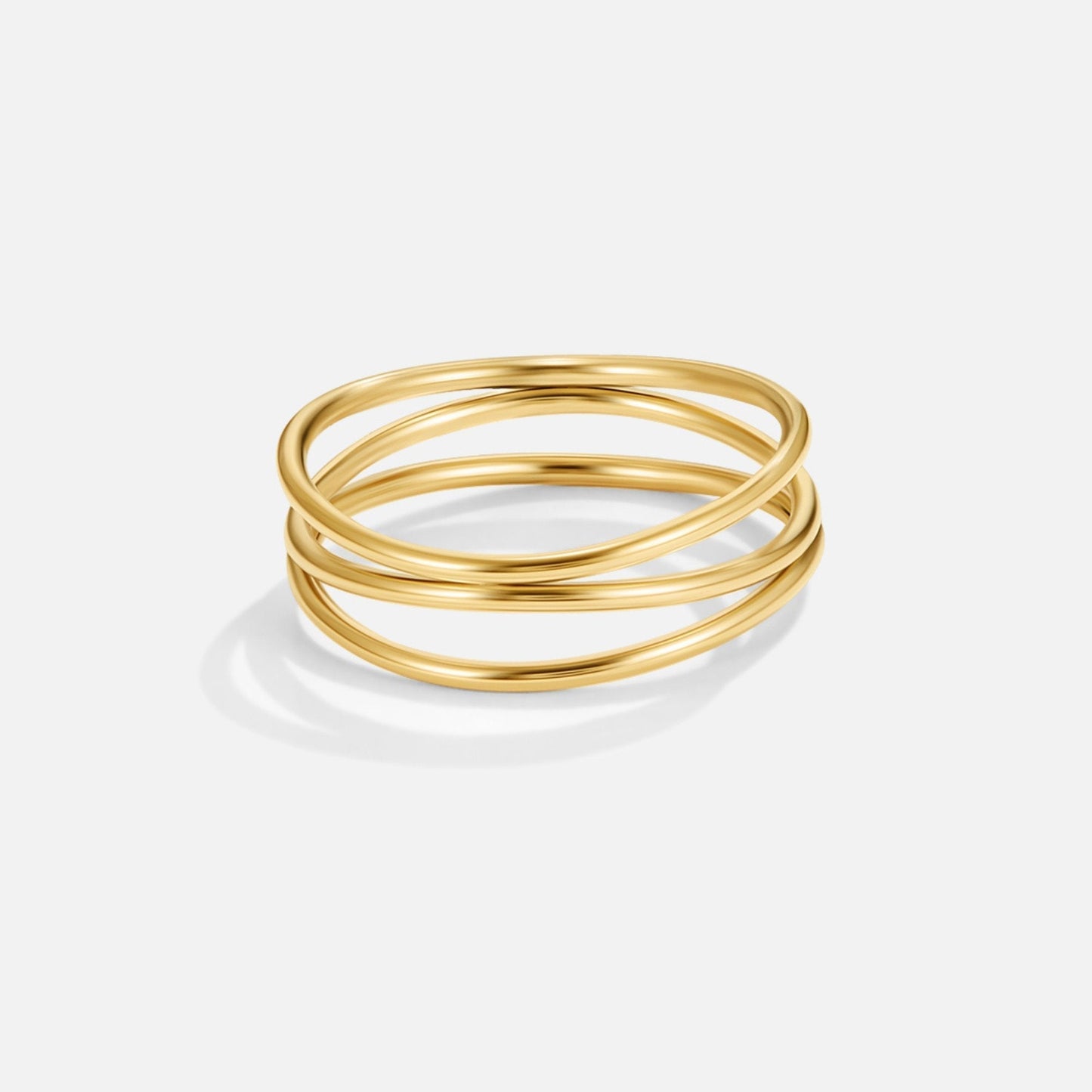 Eternal Gold Infinity Loop Ring