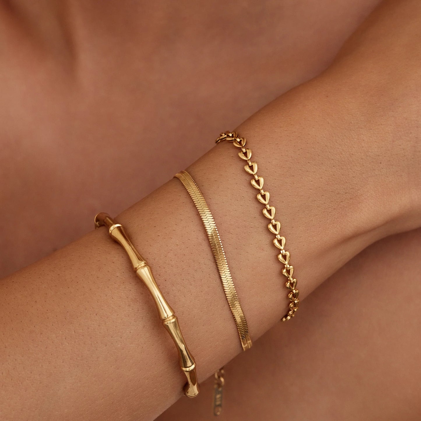 Heart Link Bracelet