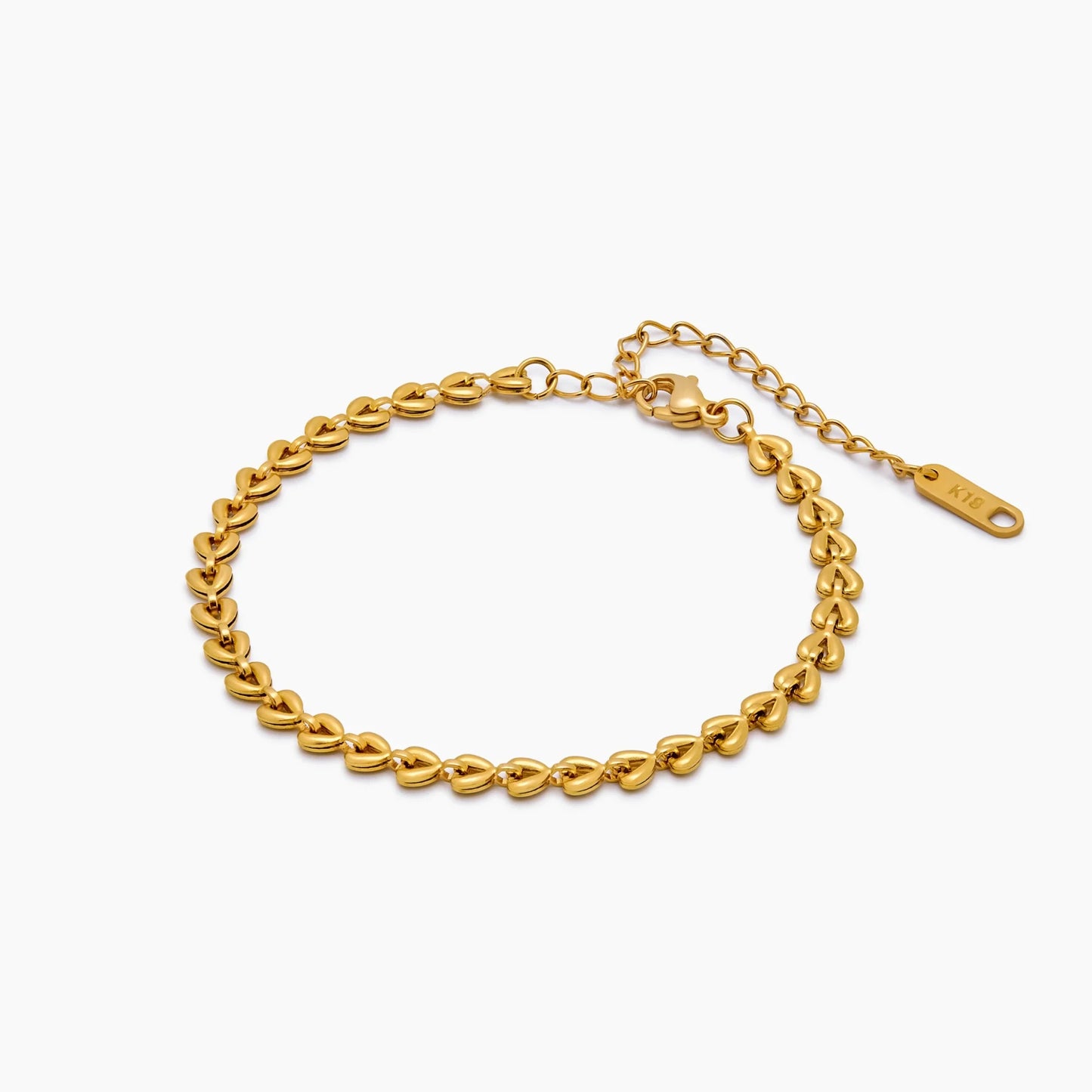 Heart Link Bracelet