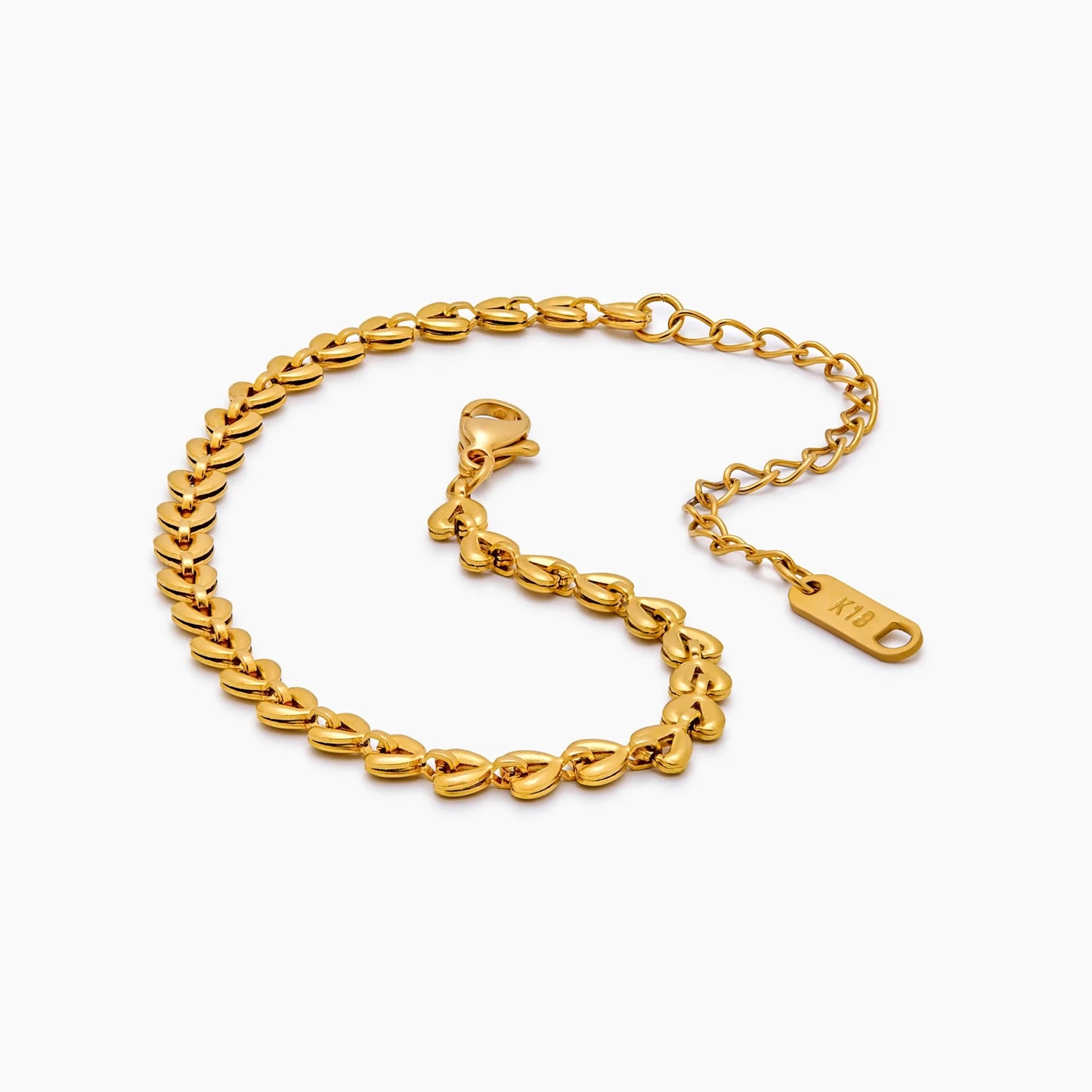 Heart Link Bracelet