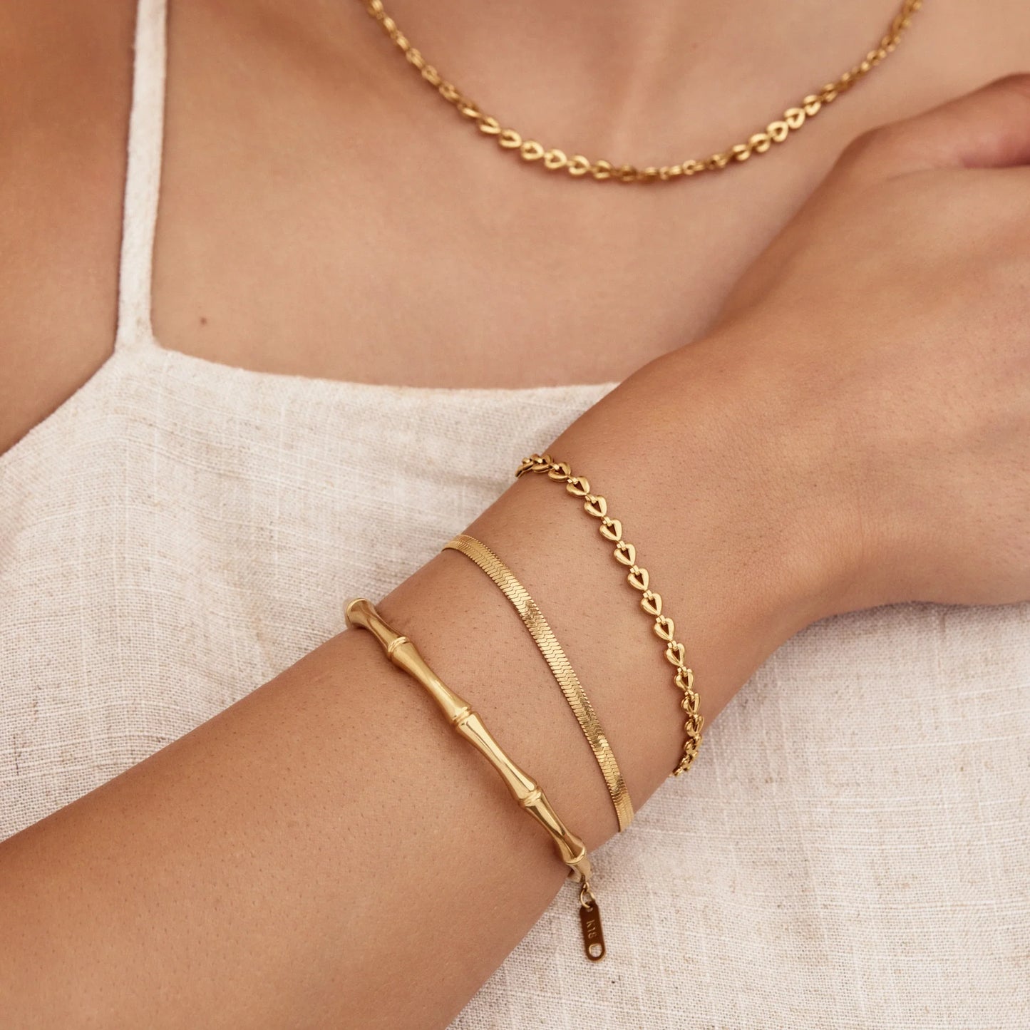 Heart Link Bracelet