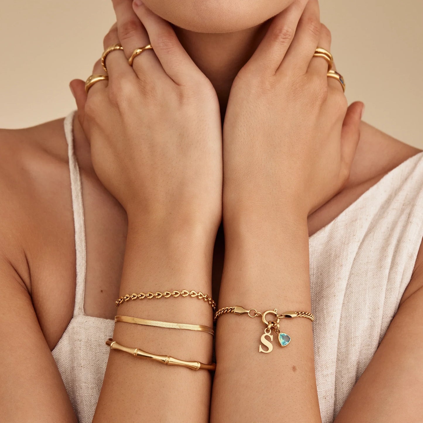Heart Link Bracelet