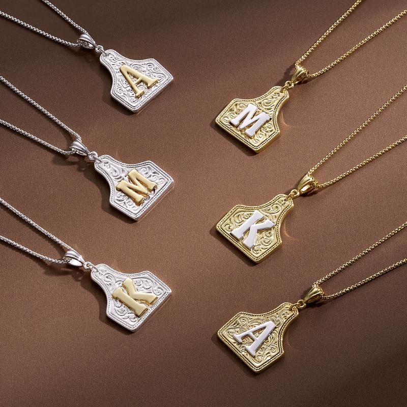 Personalized Initial Pendant Necklace