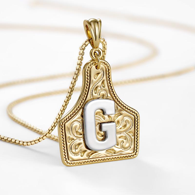 Personalized Initial Pendant Necklace