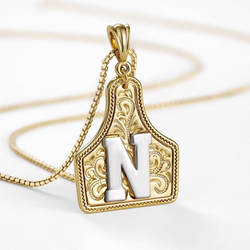 Personalized Initial Pendant Necklace