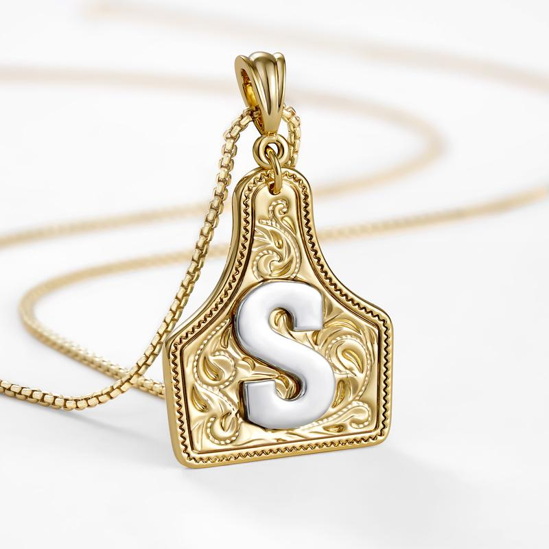 Personalized Initial Pendant Necklace