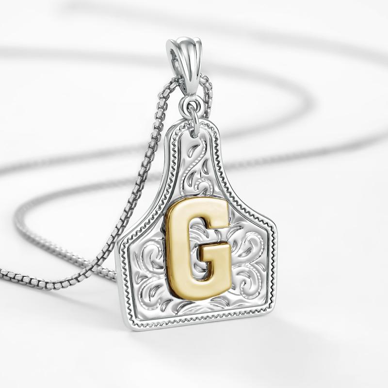 Personalized Initial Pendant Necklace