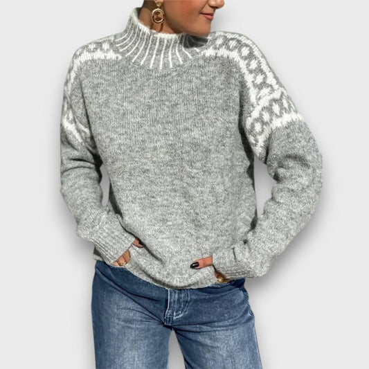 Astrid | Cozy Nordic Knit Sweater for Winter