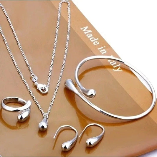 4pc Drop Jewellery Set