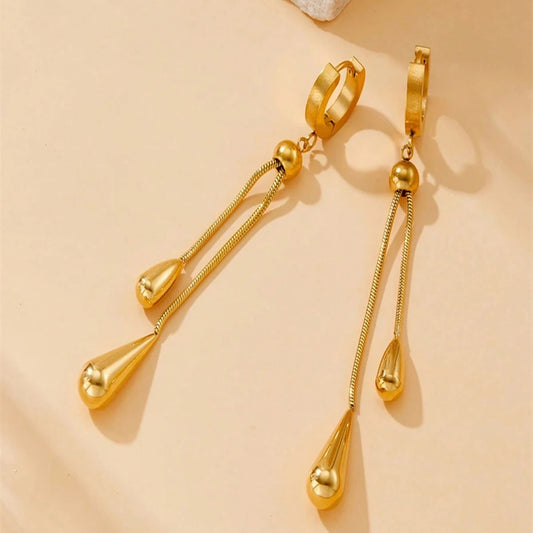 3pc Geometric Dangling Jewellery Set