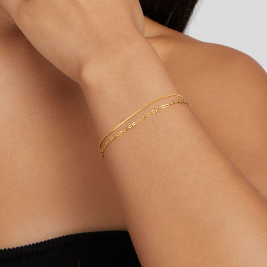 Gold Pia Bracelet