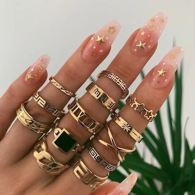 Exclusive Set of 8 to 12 Rings