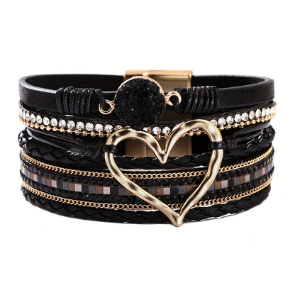 Bohemian Leather Bracelet