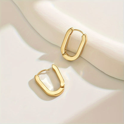 Chic Geometric Hoop Earrings