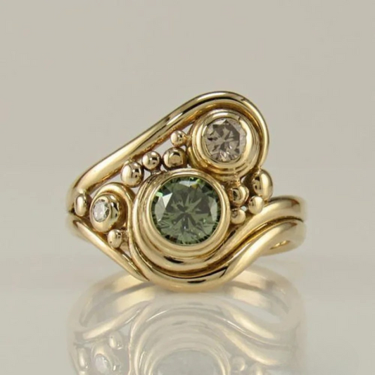 Eternal Green Zirconia Ring