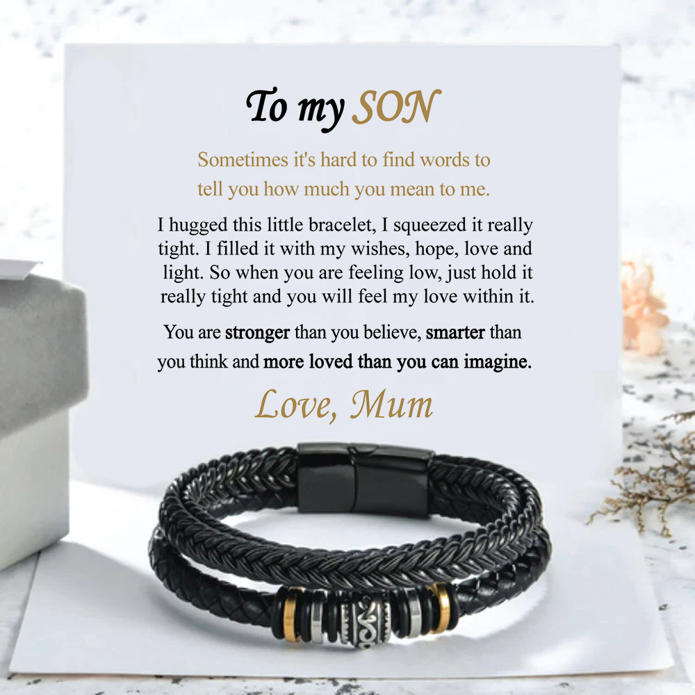 To my Son - Love, Mum