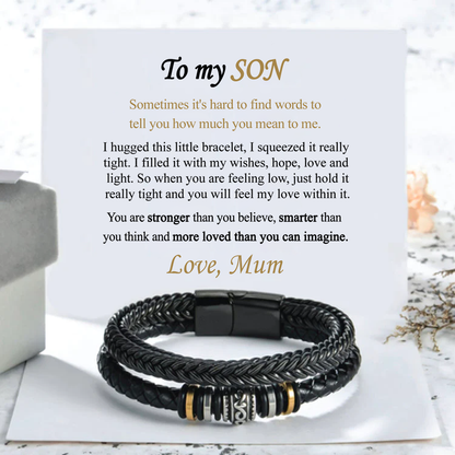 To my Son - Love, Mum