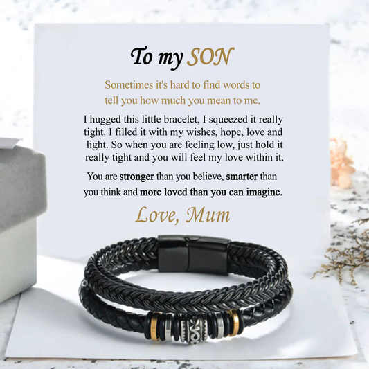 To my Son - Love, Mum
