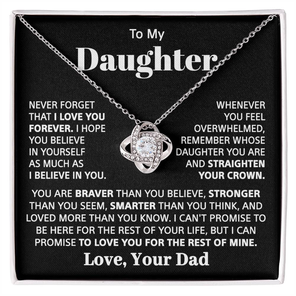 Daughter Believe You Necklace