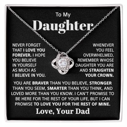 Daughter Believe You Necklace