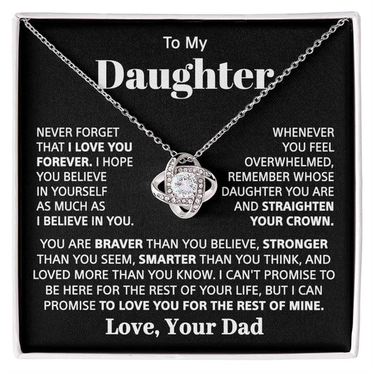 Daughter Believe You Necklace