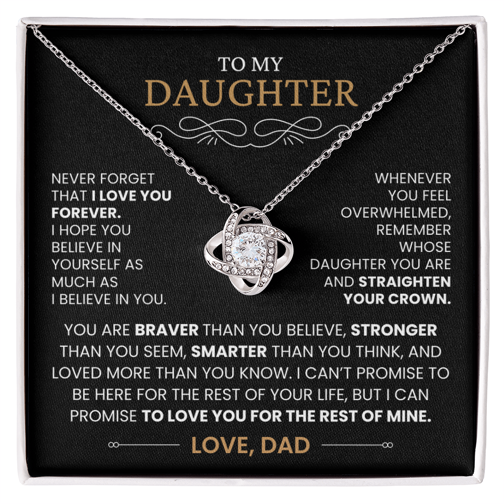My Daughter – Love You Forever Necklace