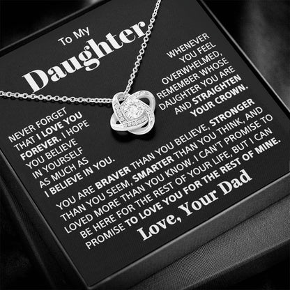 Daughter Believe You Necklace