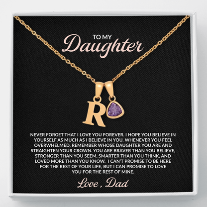 My Daughter – Forever by Your Side Necklace