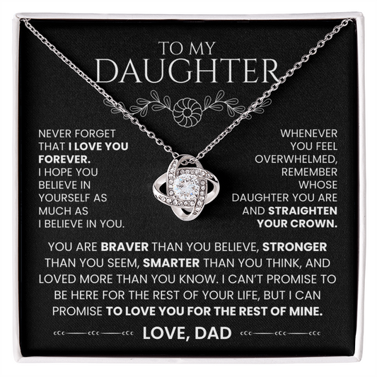 To My Daughter – Wherever You Go Necklace
