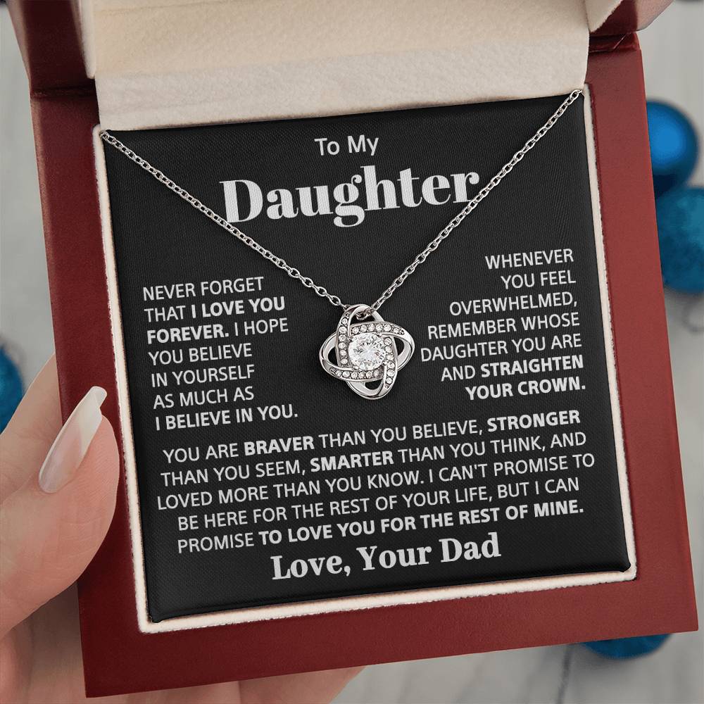 Daughter Believe You Necklace