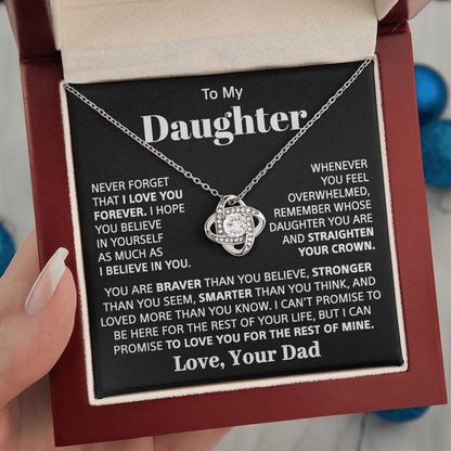 Daughter Believe You Necklace