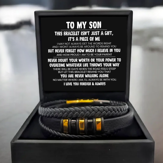 To my Son - You are never walking alone