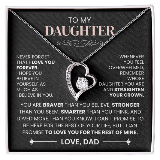 To My Daughter – Always by Your Side Necklace